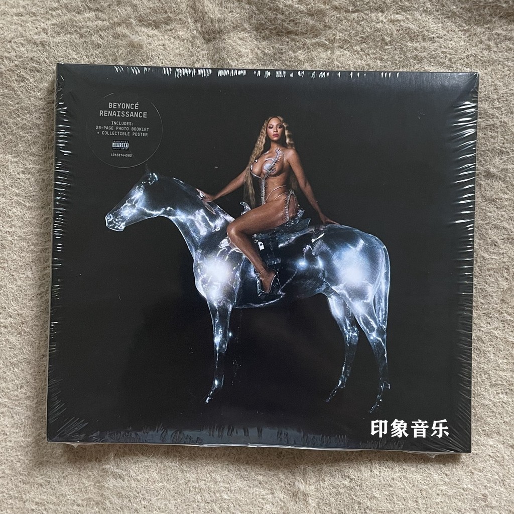 ซีดี Beyonce Renaissance ที่ยังไม่ได้เปิด 2022 JCP2