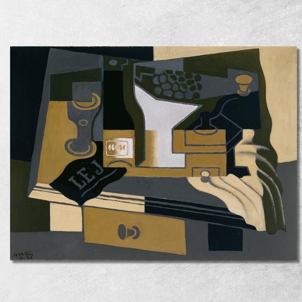 Coffee Grinder Juan Gris, jgr17 ภาพพิมพ์บนผ้าใบแคนวาส
