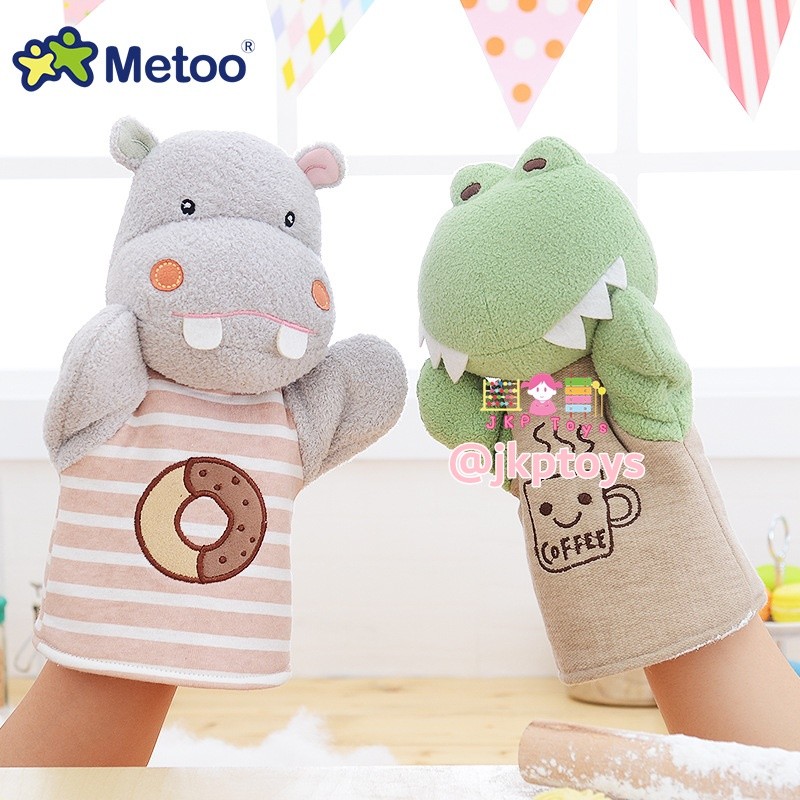 Todds & Kids Toys ของเล่นเสริมพัฒนาการ ตุ๊กตาหุ่นมือสัตว์ขนนุ่มนิ่ม ขยับมือ ขยับหัว