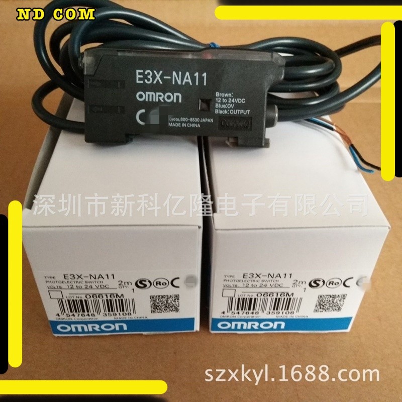 งานแท้คุณภาพ E3X-NA11 NPN Amplifier Sensor Photoelectric Sensor Warranty for One Year สินค ส่งของทุกวัน