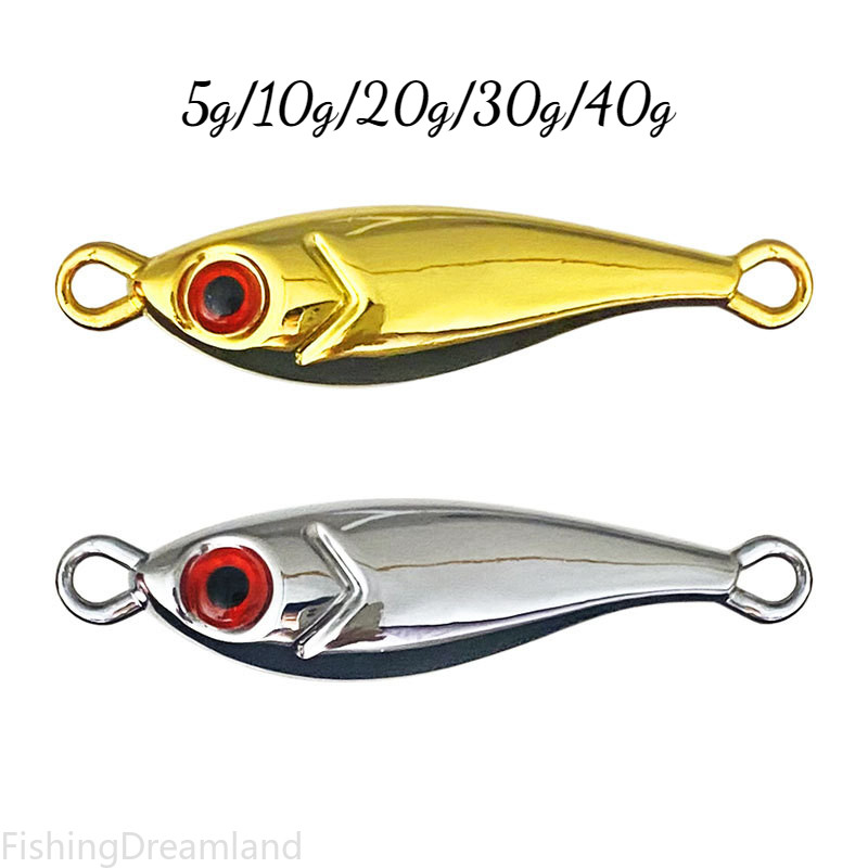5g ~ 40g Jig Fishing Lure ชุบ Dolphin สังกะสีโลหะผสม Hard เหยื่อหมุนเลื่อมตะขอเหล็กเหยื่อปลอม ราคา ถูกที่สุด ดีลบีเคเค รูปภาพหลัก