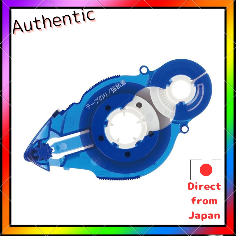 Plus Tape Glue Spin Eco Replacement Tape 8.4mm x 22m Blue 37-587
