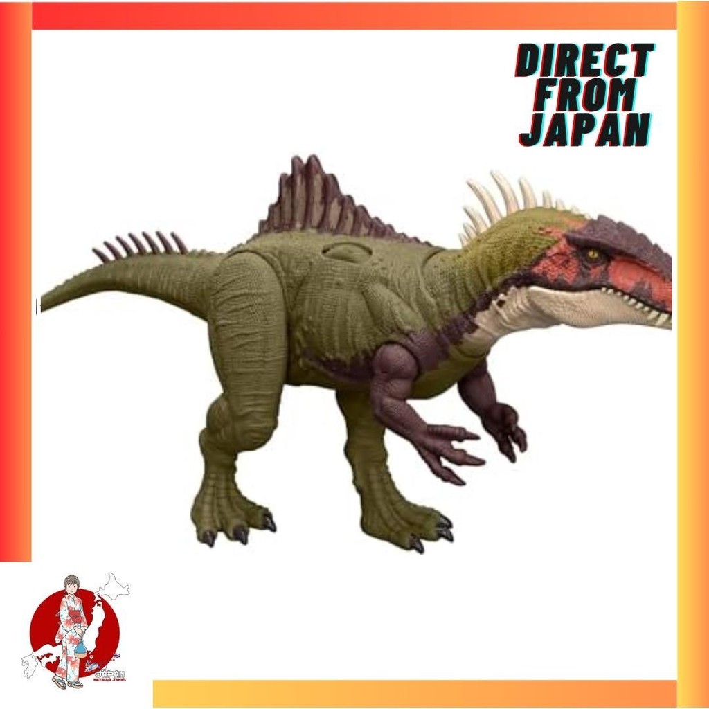 【Direct from Japan】แอ็คชั่นการต่อสู้ของ Mattel Jurassic World! Bark Beckles Pinax Kids Figure Dinosa