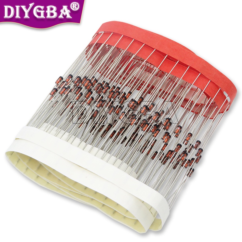 100 ชิ้น/ล็อต 1N60 DO-7 1N60P DO-35 Schottky diode รับสมัครการแทรกโดยตรง
