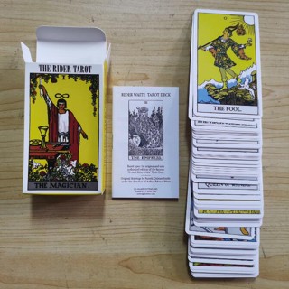 The Rider Tarot Deck ไพ่ทาโรต์ชื่อดัง 78 ใบ ออกแบบโดย PAMELA COLMAN SMITH