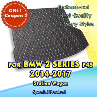 พรมปูพื้นรถยนต์ สําหรับ BMW 2 Series F45 Station Wagon 2014 2015 2016 2017