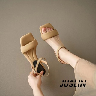 JUSLIN  รองเท้าส้นสูง รองเท้าแตะ รองเท้าส้นสูงผู้หญิง 2023 ใหม่  Trendy High quality คุณภาพสูง Stylish B94G0JG 37Z230910