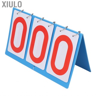 Xiulo Portable 3 Digit Flip Scoreboard Score Keeper For Basketball  New
