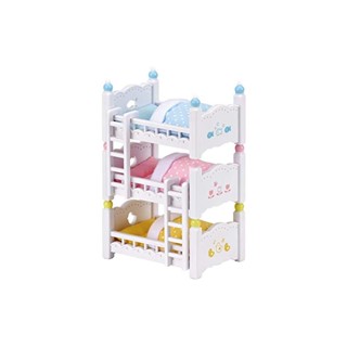 Sylvanian Families Furniture Baby Triple Bunk Bed Ka-213 เตียงนอนเด็ก เฟอร์นิเจอร์