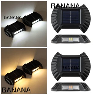 Banana1 โคมไฟ LED พลังงานแสงอาทิตย์ สําหรับตกแต่งระเบียง สวน