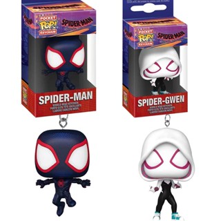 พวงกุญแจฟิกเกอร์ Funko Pop Spider Man Across The Spider-Verse Spider Gwen Spideman