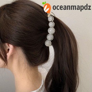 Oceanmapdz กิ๊บกล้วย, กิ๊บกลม บอลแนวตั้ง, กิ๊บติดผมหรูหรา สไตล์เกาหลี ที่คาดผม เด็กผู้หญิง