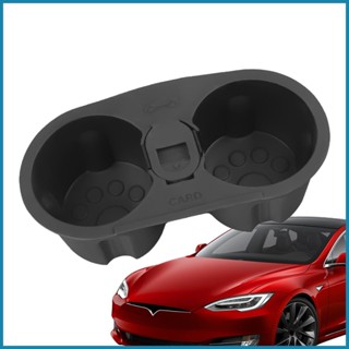 ที่วางแก้ว 2 หลุม สีดํา สําหรับรถยนต์ Tesla Model Y Limiter Clip hangeth