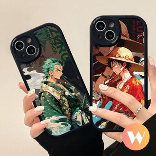 เคสโทรศัพท์มือถือแบบนิ่ม Tpu กันกระแทก ลายการ์ตูนลูฟี่โซโร่ วันพีซ สําหรับ Infinix Hot 9 11 10 Play Smart 6 5 Note 8 Infinix Hot 11s 10T 10s Hot 10 Lite