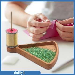 [Dolity1] ที่เก็บม้วนด้าย แบบไม้ สําหรับถักนิตติ้ง