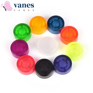 Vanes1 ฝาครอบปุ่มเหยียบเอฟเฟคกีตาร์ไฟฟ้า พลาสติก สีแคนดี้ 10 ชิ้น ต่อแพ็ค