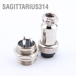 Sagittarius314 1 ชุด GX16 3 Pins ประเภทสกรูไฟฟ้าการบินปลั๊ก SOCKET CONNECTOR ใหม่