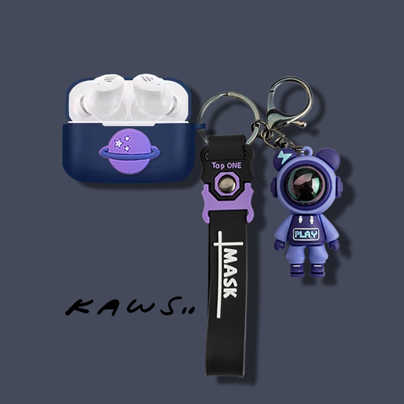 For EDIFIER TWS1 Pro2 Case Cartoon Mario Cute Dinosaur EDIFIER TWS1 Pro2 Silicone Soft Case Creative