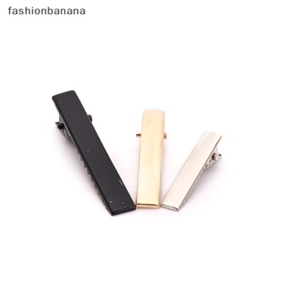 [fashionbanana] กิ๊บปากจระเข้ สีดํา 100 ชิ้น