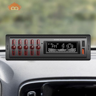 เครื่องเล่น MP3 วิทยุ บลูทูธ แฮนด์ฟรี หน้าจอดิจิทัล LCD 12V พร้อมอินพุต Dash AUX [Taylor.th]