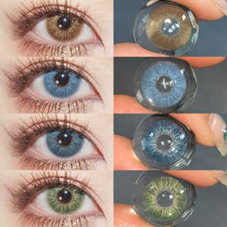 MIDROO คอนแทคเลนส์ Fashion Lens Love Story คอนแทคเลนส์สีน้ำตาล 14.2mm