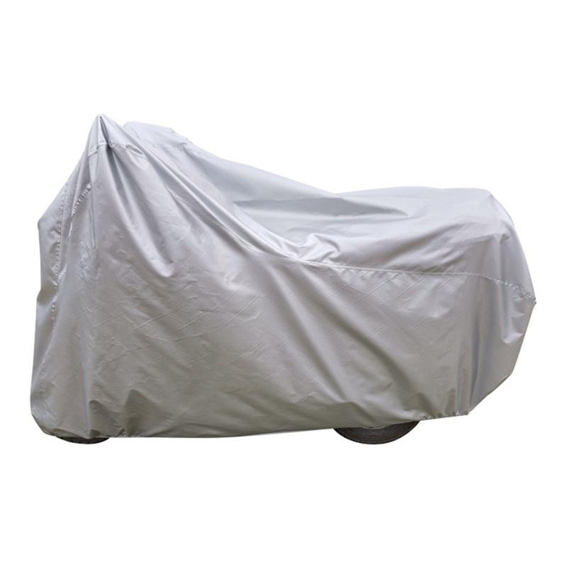 สินค้าร้ผ้าคลุมรถมอไซ ผ้าคลุมรถมอเตอร์ ไซค์ ผ้าคลุมรถจักรยาน กันน้ำ กันแดด ไซต์แบบบางเน้นพกพาง่าย ป้องกันน้ำ ป้องกันฝุ่น - รูปที่ 6