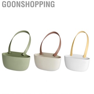 Goonshopping Sink Drain  Hanging Bag  Flexible Holder TPR Removable Straps for Bathroom