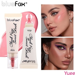 Blue Fox Monochrome Liquid Blush Fit Body Brightening Sleeping Silkworm Natural Fit Nude แต่งหน้า yuee