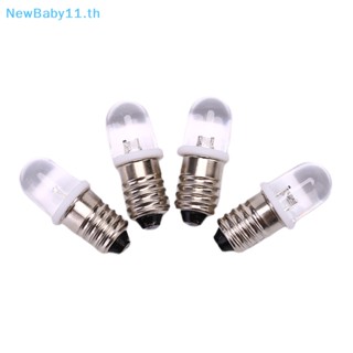 Onebaby หลอดไฟ Led E10 DC 3V 4.5V 5 ชิ้น