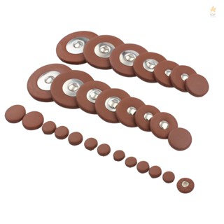 High-Quality Sax Leather Pads - 28pcs Replacement Set for Soprano Saxophone