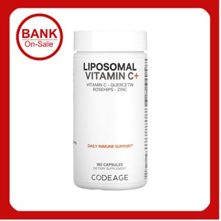 📢พร้อมส่ง 🔔  Codeage Liposomal Vitamin C (180 capsules)