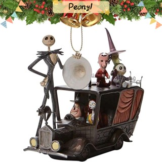 Pdony จี้ตุ๊กตาฟิกเกอร์ การ์ตูน The Nightmare Before Christmas Year สําหรับแขวนตกแต่งกระจกมองหลังรถยนต์ ห้องเด็ก