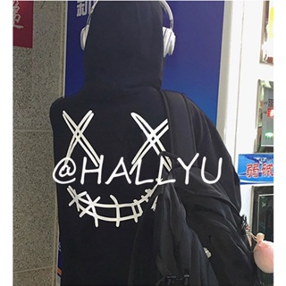 HALLYU  เสื้อผ้าผู้ญิง แขนยาว เสื้อฮู้ด คลุมหญิง สไตล์เกาหลี แฟชั่น  Chic Trendy พิเศษ สวยงาม A98J37L 36Z230909