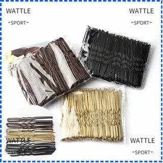 Wattle กิ๊บติดผม รูปตัว U 50 ชิ้น/ถุง