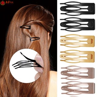 Blliss กิ๊บติดผม แบบสองชั้น กันลื่น สําหรับผู้หญิง จัดแต่งทรงผม 24 ชิ้น