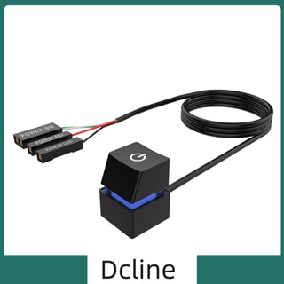 [Dcline.th] เมนบอร์ดสวิตช์เปิด ปิด LED 2 เมตร สําหรับคอมพิวเตอร์ตั้งโต๊ะ PC