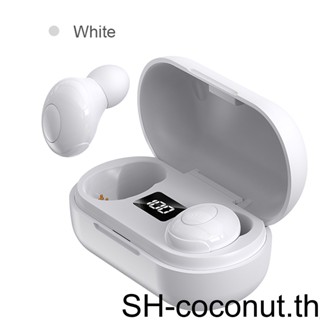 【Coco】หูฟังบลูทูธไร้สาย 5 0 T8 1 2 3 TWS พร้อมไมโครโฟน LED สําหรับเล่นเกม