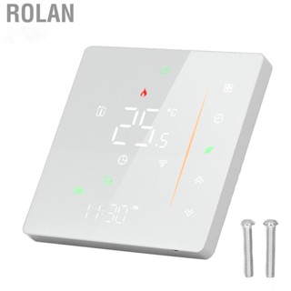 Rolan Water Heating Thermostat LCD Touch WIFI Voice Control Timing Progr HG