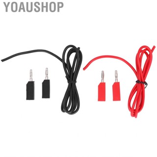 Yoaushop Multimeter Leads 30VAC-60VDC Banana Plug Test Lead Maximum 19A for Voltage Tester