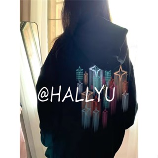 HALLYU เสื้อกันหนาว เสื้อแขนยาว เสื้อฮู้ด INS Fashion Popular ทันสมัย WWY23909PS36Z230909