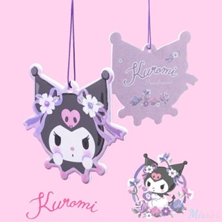 3 ชิ้นน่ารักการ์ตูน Sanrio Kuromi รถเม็ดน้ำหอมตกแต่งรถจี้ห้องนอนตู้เสื้อผ้าน้ำมันหอมระเหยอากาศสดชื่น Stay น้ำหอมเม็ด M