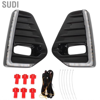 Sudi Fog Lamp Assembly   Lights 1 Pair Left Right ABS  Scratch Replacement for Nissan Kicks 2021‑2022 Car Exterior Accessories