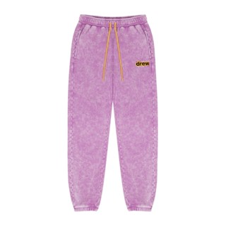 Drew House Secret Sweatpant บีเบอร์ ผ้าปักลาย Logo กางเกงยามว่างออกกําลังกายเท้า