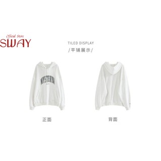 SWAY เสื้อกันหนาว เสื้อฮู้ด ง่ายๆ คุณภาพสูง สบายๆ ทนทาน A98J72137Z230911