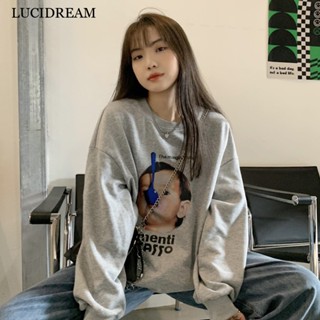 LUCIDREAM เสื้อกันหนาว เสื้อฮู้ด casual comfortable ทนทาน ทันสมัย A98J2BH37Z230911