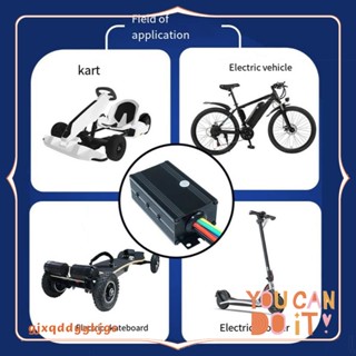 ตัวควบคุมความเร็ว ESC 75100 FOC ไดรฟ์เดี่ยว ESC สําหรับสกูตเตอร์ไฟฟ้า E-Bike 4-16S 50A 75V