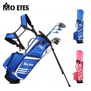 Pgm Magic Eye Youth and Children Golf Bag กระเป๋าเดินทางสำหรับเด็กรุ่นพกพากระเป๋ากอล์ฟเด็กสามารถถือได้ 7-9 Clubs QB059