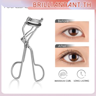 Focallure Eyelash Curler ชิ้นเดียวแบบพกพาสามเณรสาว Eyelash Curler เครื่องมือเครื่องสำอาง bri