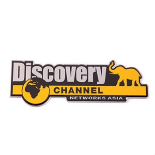 Car Metal Sticker Discovery Discovery Discovery Channel Bumper Stickers Creative Elephant Exploration Earth Cross-Country Stickers metal sticker Car decoration