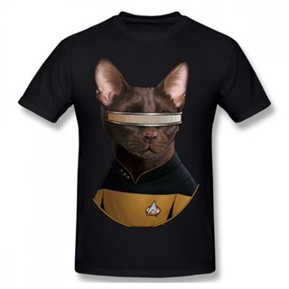 เสื้อยืดแขนสั้น คอกลม พิมพ์ลายภาพยนตร์ Star Trek Sci-fi สําหรับผู้ชาย และผู้หญิง ไซซ์ XS - 3XL